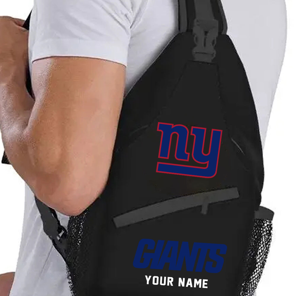 LIMITED EDITION - NEW CUSTOMIZED NFL32 NYG NEW YORK GIANTS SLING BAG
