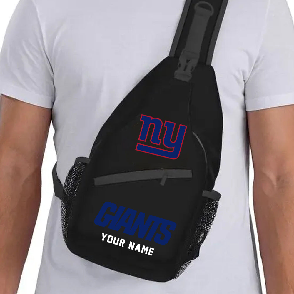LIMITED EDITION - NEW CUSTOMIZED NFL32 NYG NEW YORK GIANTS SLING BAG
