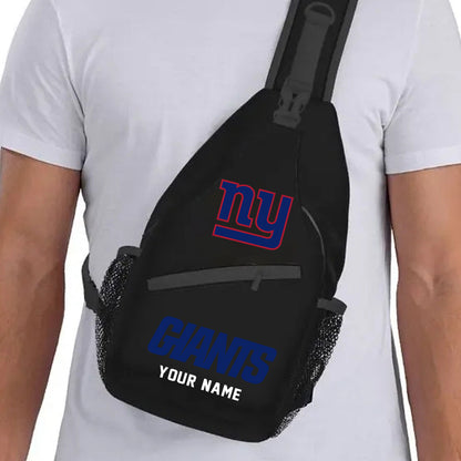 LIMITED EDITION - NEW CUSTOMIZED NFL32 NYG NEW YORK GIANTS SLING BAG