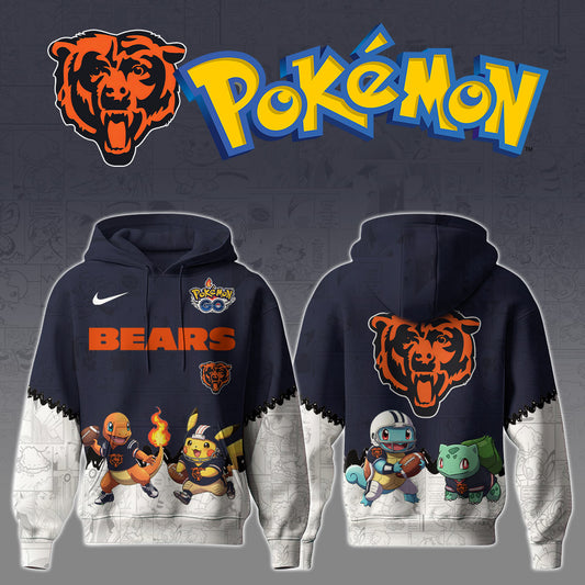 LIMITED EDITION - NEW CUSTOMIZED NFL26 CCB CHICAGO BEARS UNISEX T-SHIRT, SWEATSHIRT & HOODIE