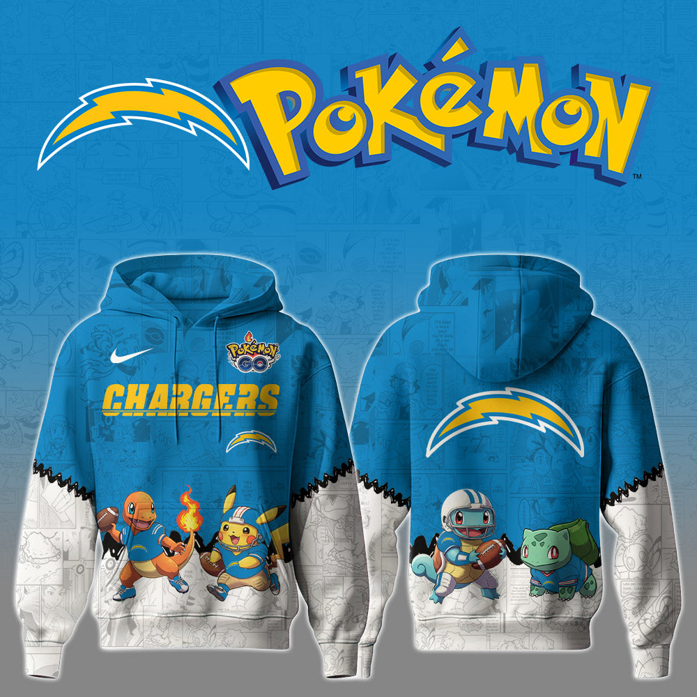 LIMITED EDITION - NEW CUSTOMIZED NFL09 LAC LOS ANGELES CHARGERS UNISEX T-SHIRT, SWEATSHIRT & HOODIE