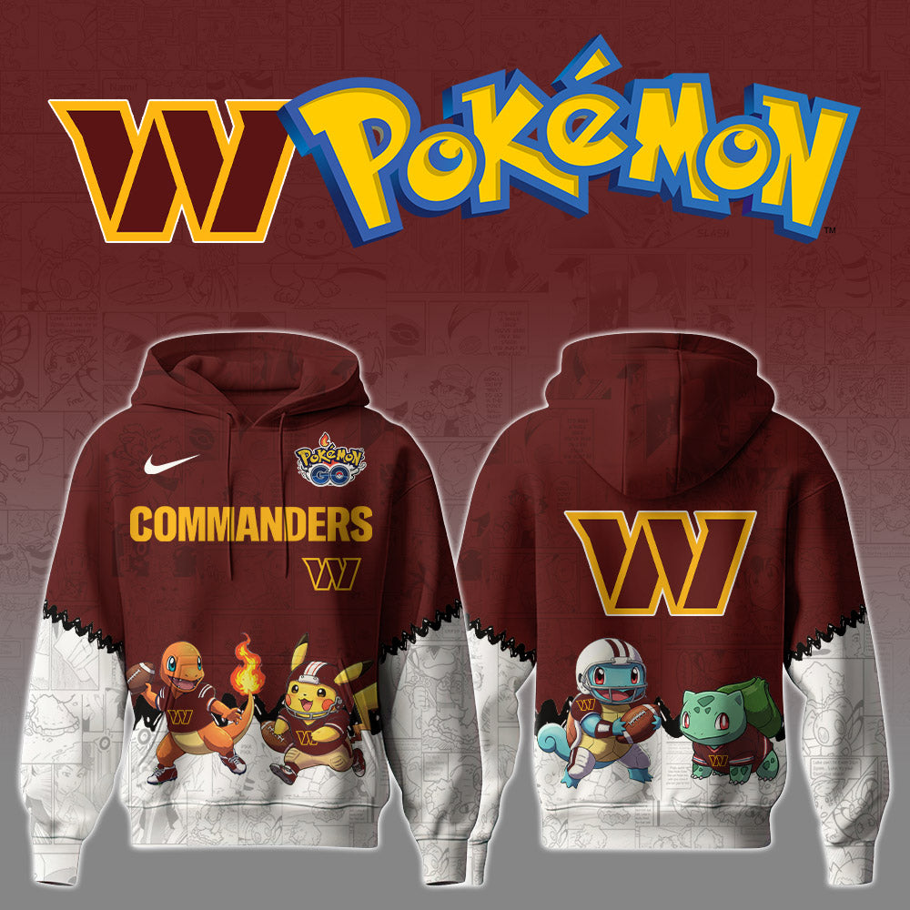 LIMITED EDITION - NEW CUSTOMIZED NFL12 WTC WASHINGTON COMMANDERS UNISEX T-SHIRT, SWEATSHIRT & HOODIE