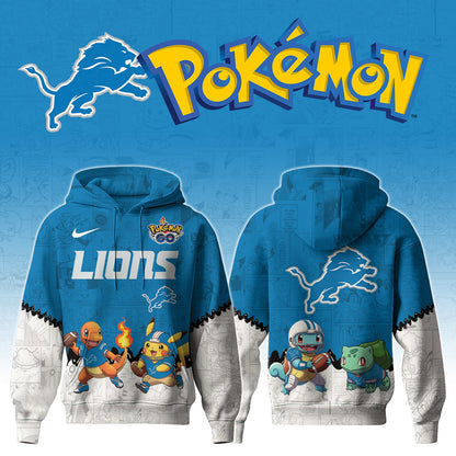 LIMITED EDITION - NEW CUSTOMIZED NFL04 DTL DETROIT LIONS UNISEX T-SHIRT, SWEATSHIRT & HOODIE