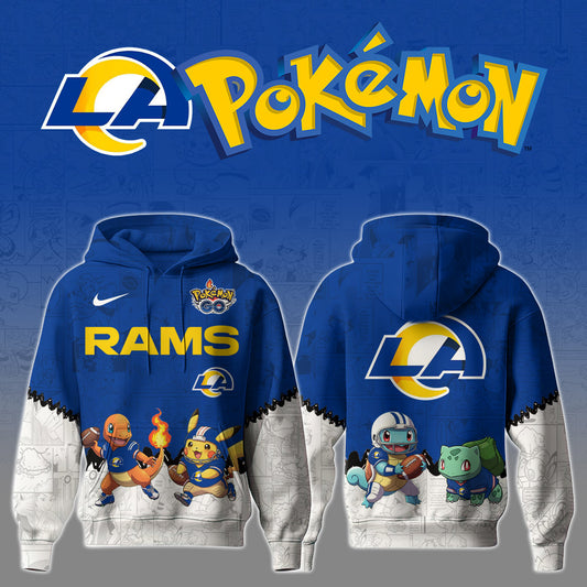 LIMITED EDITION - NEW CUSTOMIZED NFL22 LAR LOS ANGELES RAMS UNISEX T-SHIRT, SWEATSHIRT & HOODIE
