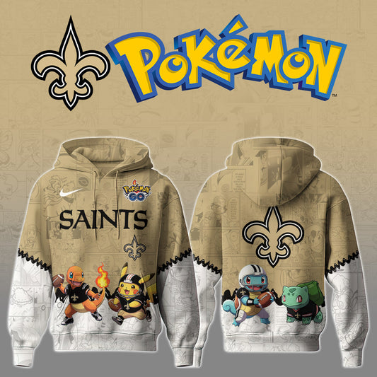 LIMITED EDITION - NEW CUSTOMIZED NFL24 NOS NEW ORLEANS SAINTS UNISEX T-SHIRT, SWEATSHIRT & HOODIE