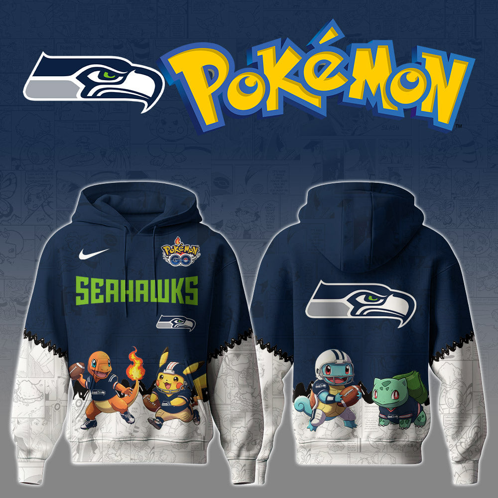 LIMITED EDITION - NEW CUSTOMIZED NFL06 SSH SEATTLE SEAHAWKS UNISEX T-SHIRT, SWEATSHIRT & HOODIE