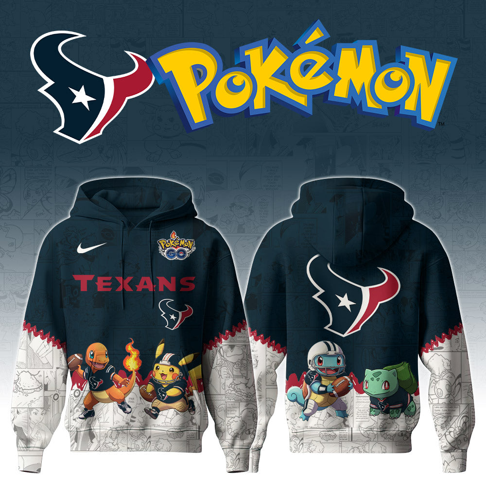 LIMITED EDITION - NEW CUSTOMIZED NFL15 HTT HOUSTON TEXANS UNISEX T-SHIRT, SWEATSHIRT & HOODIE