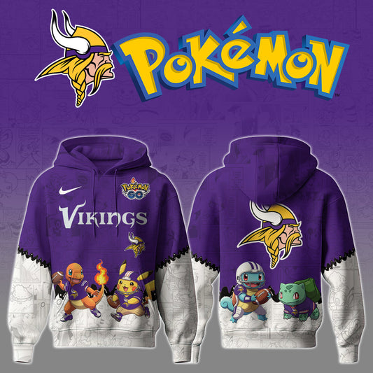 LIMITED EDITION - NEW CUSTOMIZED NFL05 MVK MINNESOTA VIKINGS UNISEX T-SHIRT, SWEATSHIRT & HOODIE