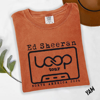 NEW PREMIUM ED SHEERAN UNISEX T-SHIRT 2026