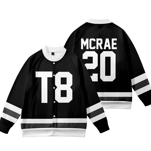 TATE MCRAE UNISEX BASEBALL JACKET - THE PERFECT GIFT