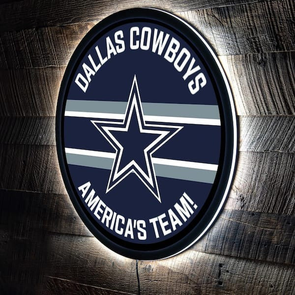 LIMITED EDITION - NEW PREMIUM NFL21 DCB DALLAS COWBOYS LED LIGHT WALL DECOR