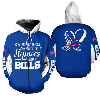 LIMITED EDITION - NEW CUSTOMIZED NFL03 BFB BUFFALO BILLS  HOODIE, ZIP HOODIE, SWEATSHIRT