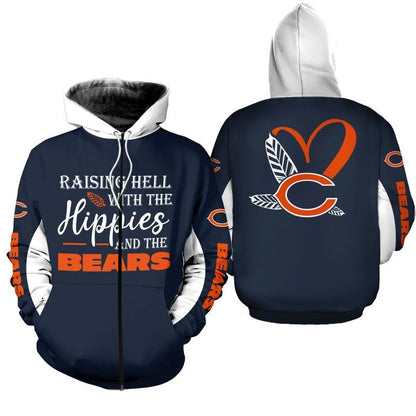 LIMITED EDITION - NEW CUSTOMIZED NFL26 CCB CHICAGO BEARS  HOODIE, ZIP HOODIE, SWEATSHIRT
