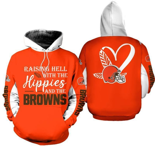 LIMITED EDITION - NEW CUSTOMIZED NFL29 CLB CLEVELAND BROWNS  HOODIE, ZIP HOODIE, SWEATSHIRT