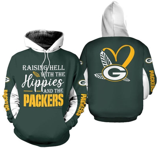 LIMITED EDITION - NEW CUSTOMIZED NFL08 GBP GREEN BAY PACKERS  HOODIE, ZIP HOODIE, SWEATSHIRT
