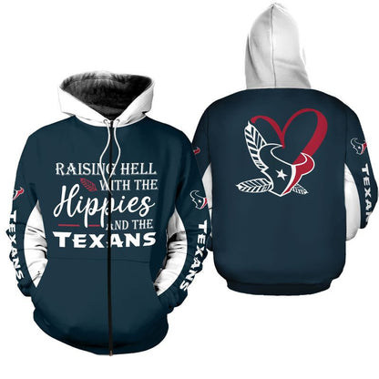 LIMITED EDITION - NEW CUSTOMIZED NFL15 HTT HOUSTON TEXANS  HOODIE, ZIP HOODIE, SWEATSHIRT