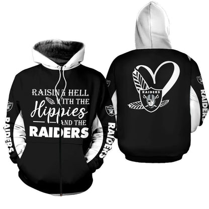 LIMITED EDITION - NEW CUSTOMIZED NFL07 LVR LAS VEGAS RAIDERS  HOODIE, ZIP HOODIE, SWEATSHIRT