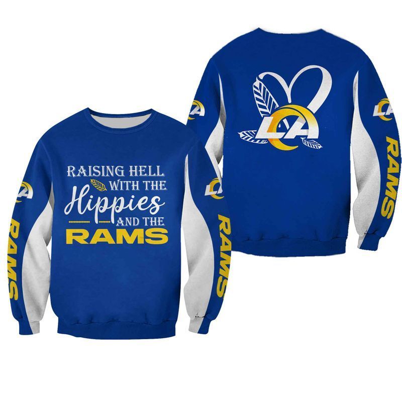 LIMITED EDITION - NEW CUSTOMIZED NFL22 LAR LOS ANGELES RAMS  HOODIE, ZIP HOODIE, SWEATSHIRT