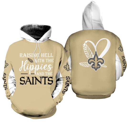 LIMITED EDITION - NEW CUSTOMIZED NFL24 NOS NEW ORLEANS SAINTS  HOODIE, ZIP HOODIE, SWEATSHIRT