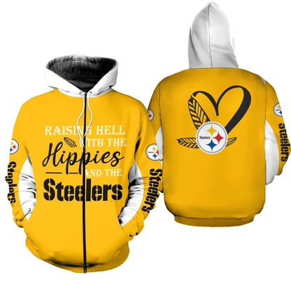 LIMITED EDITION - NEW CUSTOMIZED NFL14 PSB PITTSBURGH STEELERS  HOODIE, ZIP HOODIE, SWEATSHIRT