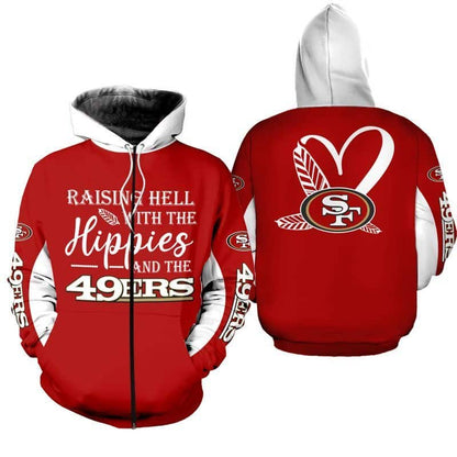 LIMITED EDITION - NEW CUSTOMIZED NFL11 SF49 SAN FRANCISCO 49ERS  HOODIE, ZIP HOODIE, SWEATSHIRT