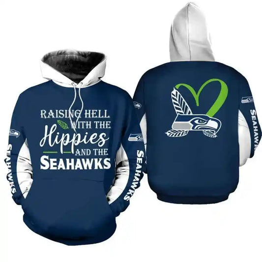 LIMITED EDITION - NEW CUSTOMIZED NFL06 SSH SEATTLE SEAHAWKS  HOODIE, ZIP HOODIE, SWEATSHIRT
