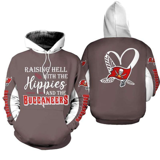 LIMITED EDITION - NEW CUSTOMIZED NFL10 TBB TAMPA BAY BUCCANEERS  HOODIE, ZIP HOODIE, SWEATSHIRT