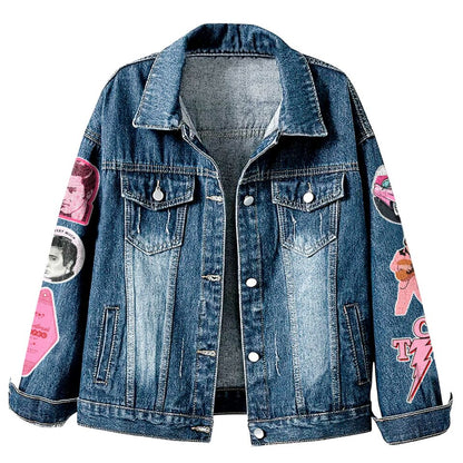 New Premium Elvis Presley  Unisex Denim Jacket - Make The Perfect Gift
