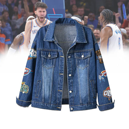 Oklahoma City Thunder Special Edition Unisex Denim Jacket
