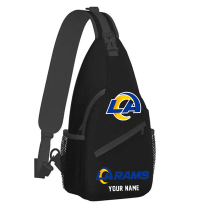 LIMITED EDITION - NEW CUSTOMIZED NFL22 LAR LOS ANGELES RAMS SLING BAG