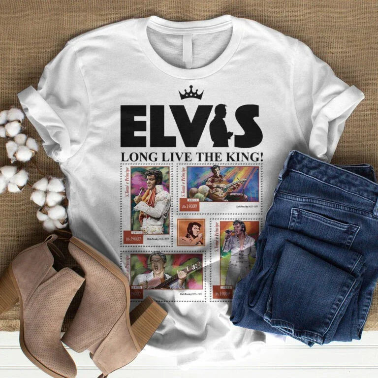 LIMITED EDITION - NEW PREMIUM ELVIS UNISEX T-SHIRT - ELVIS030925DH07