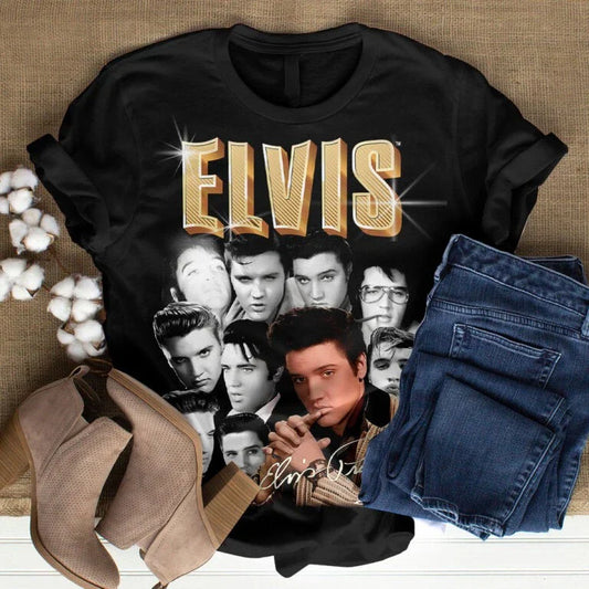 LIMITED EDITION - NEW PREMIUM ELVIS UNISEX T-SHIRT - ELVIS030925DH01