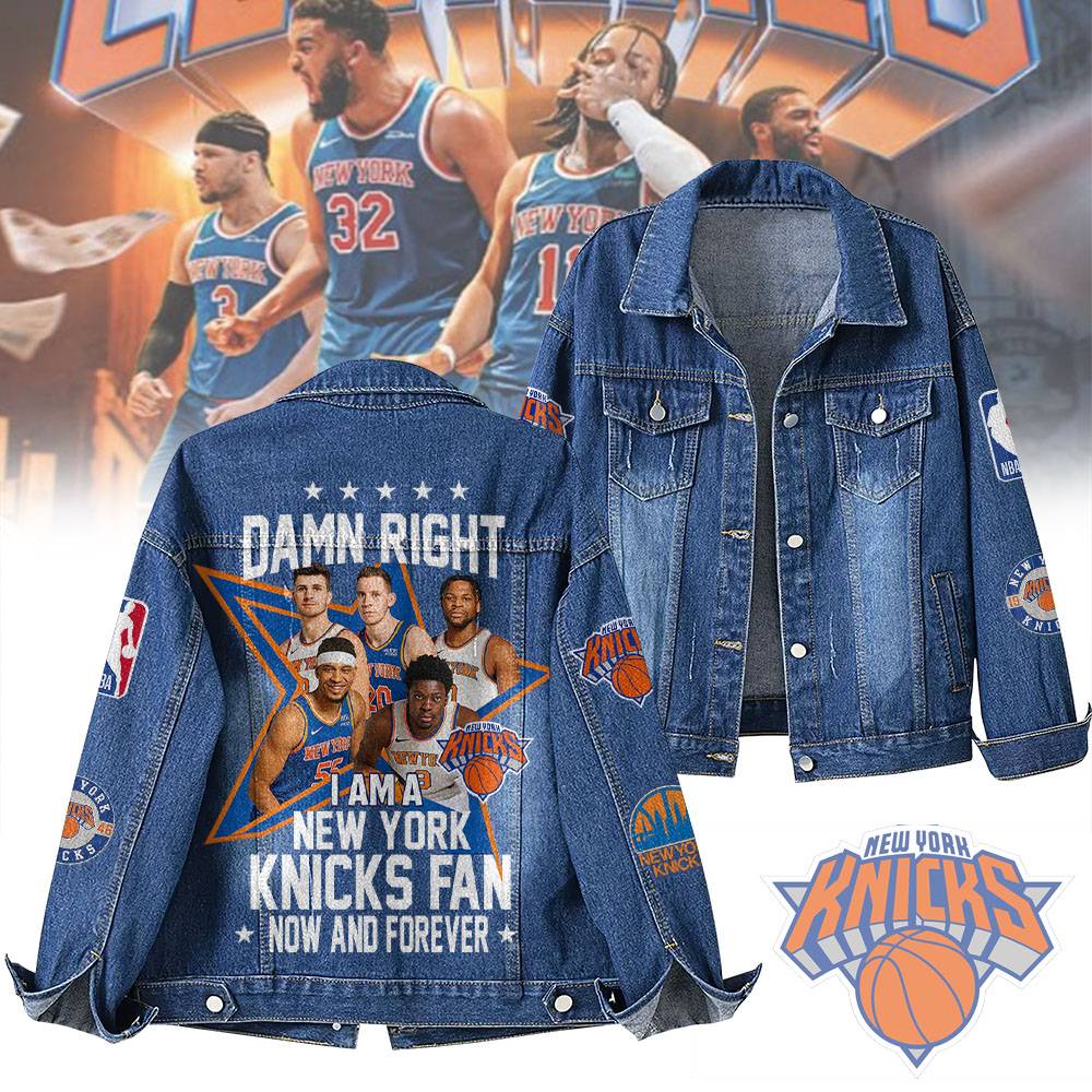 New York Knicks Special Edition Unisex Denim Jacket