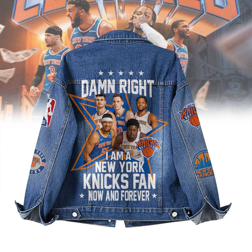 New York Knicks Special Edition Unisex Denim Jacket