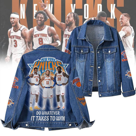 New York Knicks Special Edition Unisex Denim Jacket