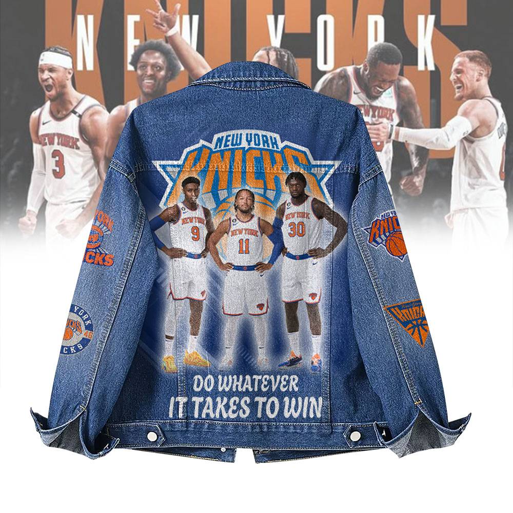 New York Knicks Special Edition Unisex Denim Jacket