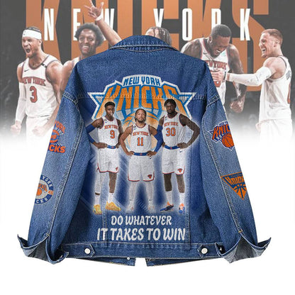 New York Knicks Special Edition Unisex Denim Jacket