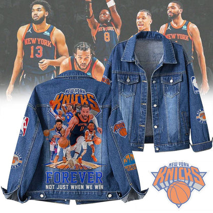 New York Knicks Special Edition Unisex Denim Jacket