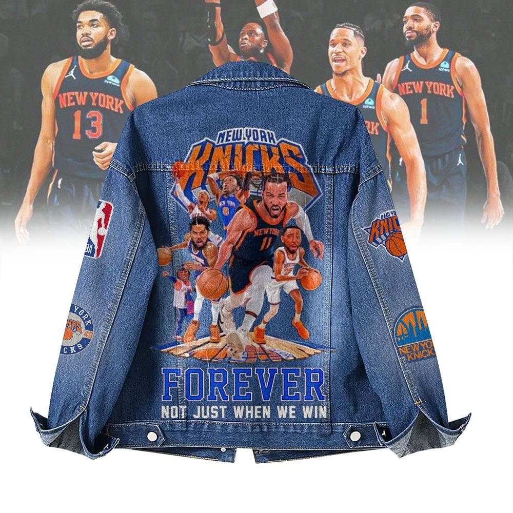 New York Knicks Special Edition Unisex Denim Jacket