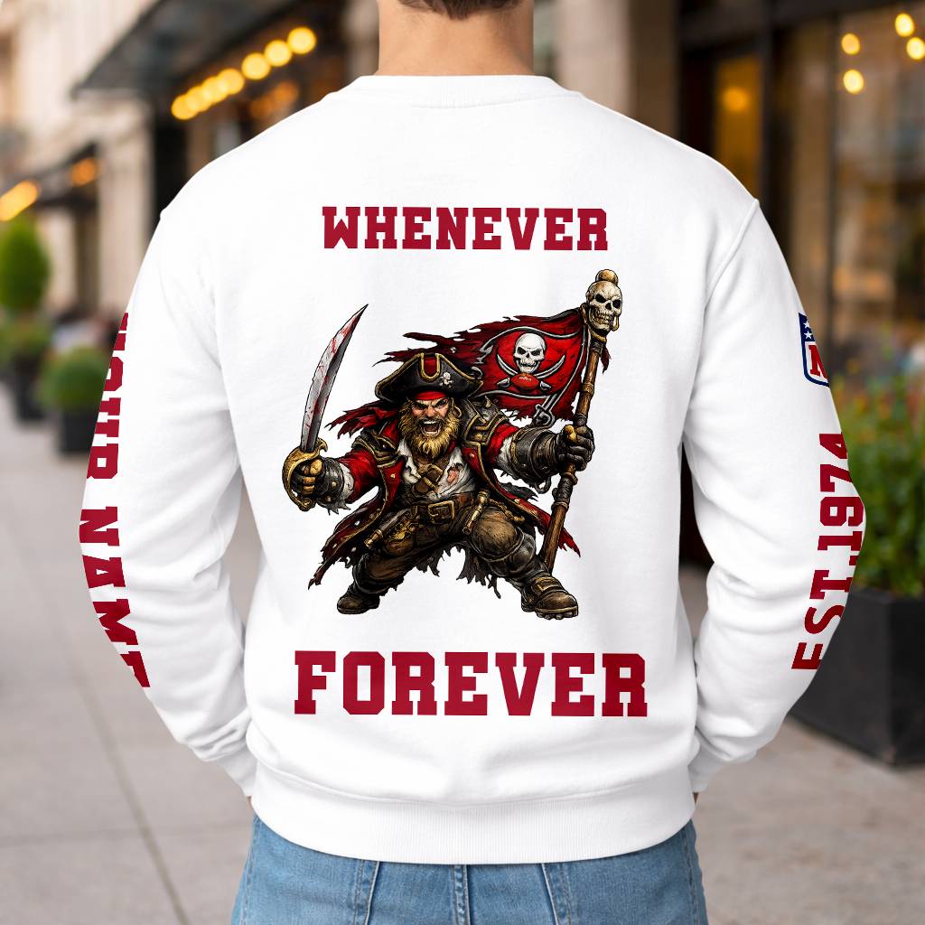 LIMITED EDITION - NEW CUSTOMIZED NFL10 TBB TAMPA BAY BUCCANEERS UNISEX T-SHIRT, POLO, HOODIE & JACKETS