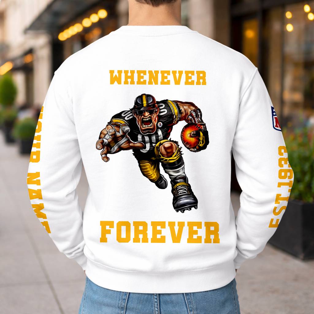 LIMITED EDITION - NEW CUSTOMIZED NFL14 PSB PITTSBURGH STEELERS UNISEX T-SHIRT, POLO, HOODIE & JACKETS