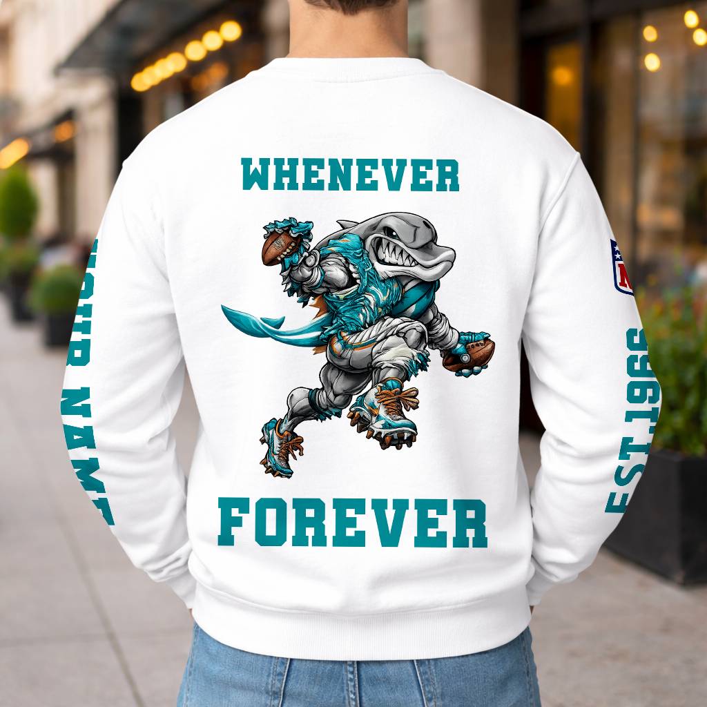 LIMITED EDITION - NEW CUSTOMIZED NFL19 MDP MIAMI DOLPHINS UNISEX T-SHIRT, POLO, HOODIE & JACKETS
