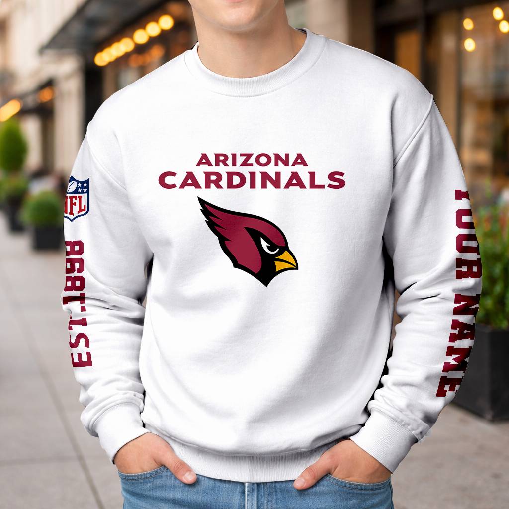 LIMITED EDITION - NEW CUSTOMIZED NFL20 ARC ARIZONA CARDINALS UNISEX T-SHIRT, POLO, HOODIE & JACKETS