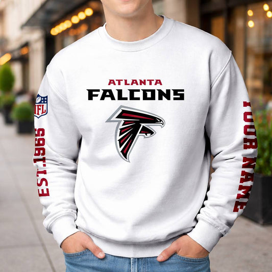 LIMITED EDITION - NEW CUSTOMIZED NFL18 ATF ATLANTA FALCONS UNISEX T-SHIRT, POLO, HOODIE & JACKETS