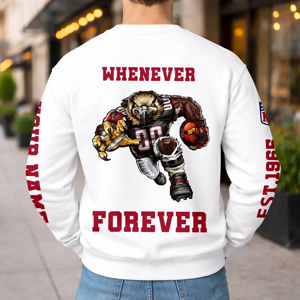 LIMITED EDITION - NEW CUSTOMIZED NFL18 ATF ATLANTA FALCONS UNISEX T-SHIRT, POLO, HOODIE & JACKETS