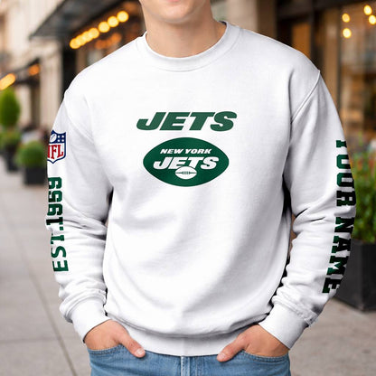 LIMITED EDITION - NEW CUSTOMIZED NFL25 NYJ NEW YORK JETS UNISEX T-SHIRT, POLO, HOODIE & JACKETS