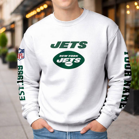 LIMITED EDITION - NEW CUSTOMIZED NFL25 NYJ NEW YORK JETS UNISEX T-SHIRT, POLO, HOODIE & JACKETS