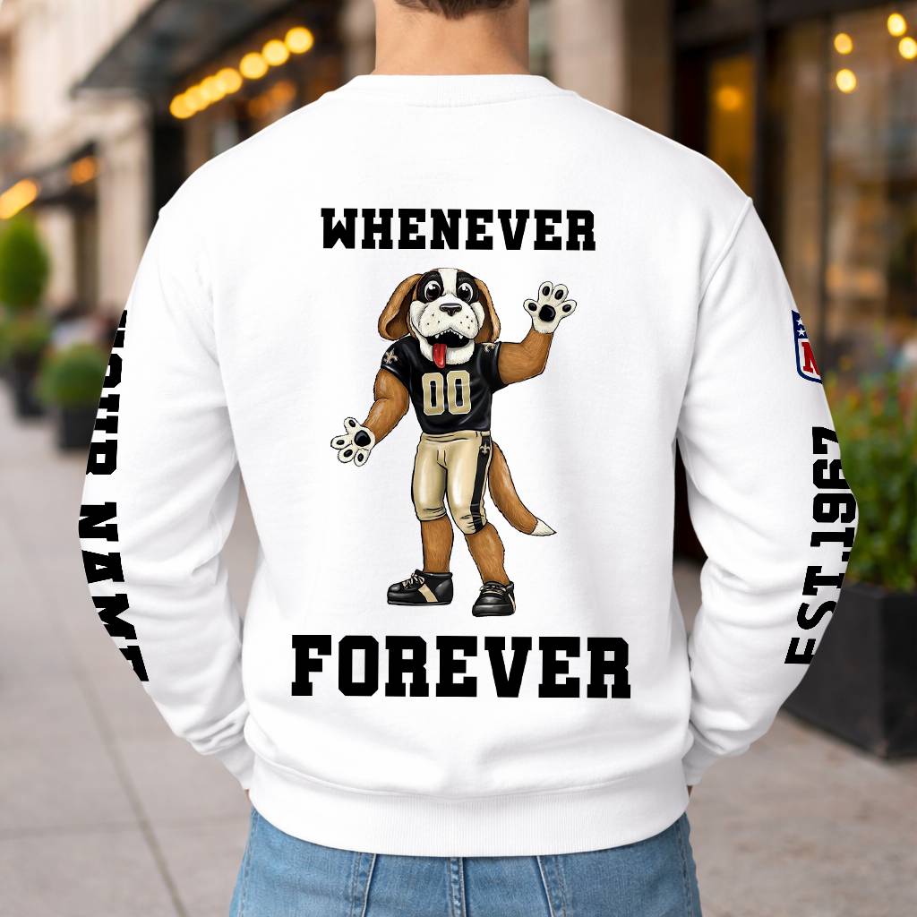LIMITED EDITION - NEW CUSTOMIZED NFL24 NOS NEW ORLEANS SAINTS UNISEX T-SHIRT, POLO, HOODIE & JACKETS