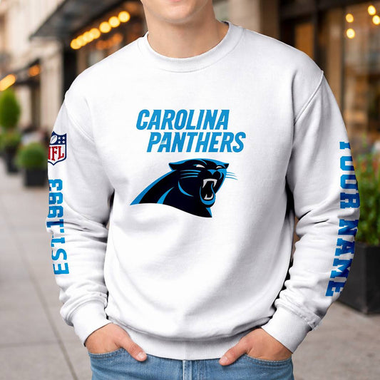 LIMITED EDITION - NEW CUSTOMIZED NFL23 CLP CAROLINA PANTHERS UNISEX T-SHIRT, POLO, HOODIE & JACKETS