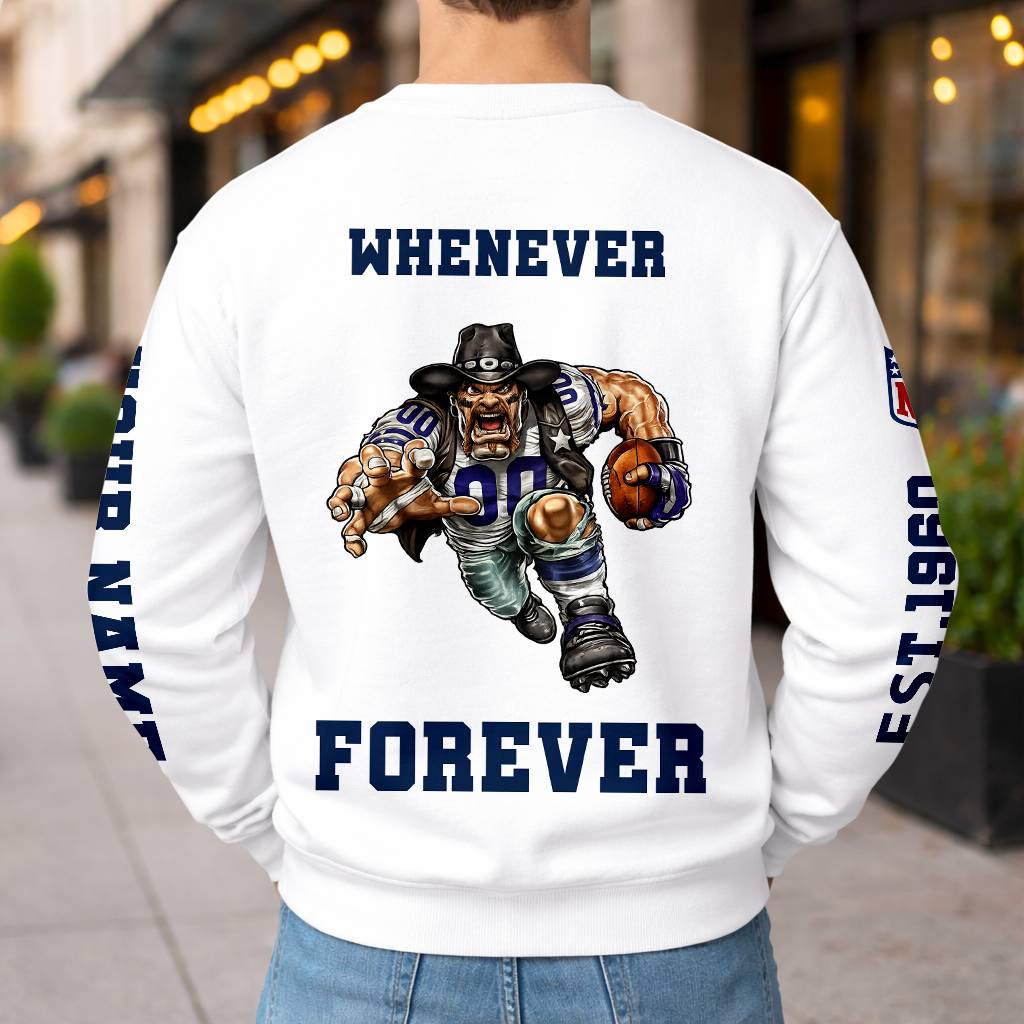 LIMITED EDITION - NEW CUSTOMIZED NFL21 DCB DALLAS COWBOYS UNISEX T-SHIRT, POLO, HOODIE & JACKETS